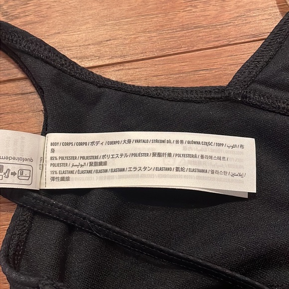 Abercrombie Kids Girls Swim - Black One-Piece Swimsuit Bathing Suit - Size 5/6 - Picture 11 of 16